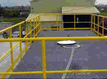 污水处理厂钢格栅图片4