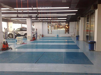 4s店玻璃钢格栅图片3