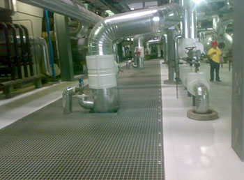 湖南娄底热电厂镀锌钢格栅