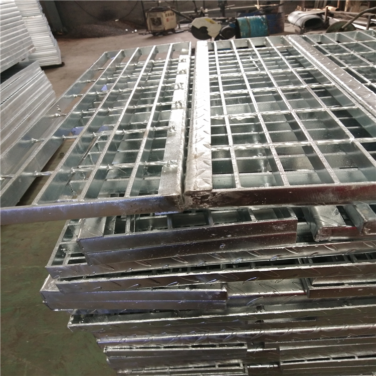 脚踏钢格栅板 脚踏钢格栅板