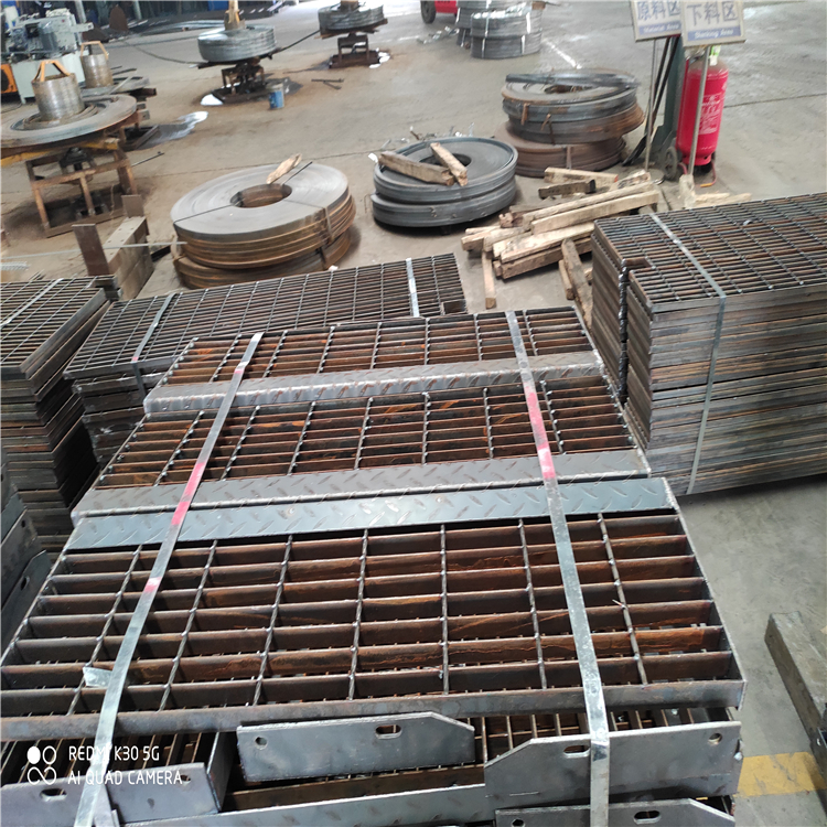 脚踏钢格栅板 脚踏钢格栅板