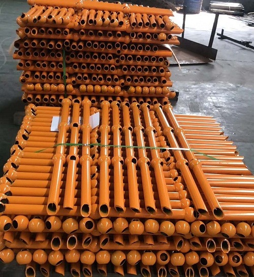 球节点热浸锌钢管栏杆扶手